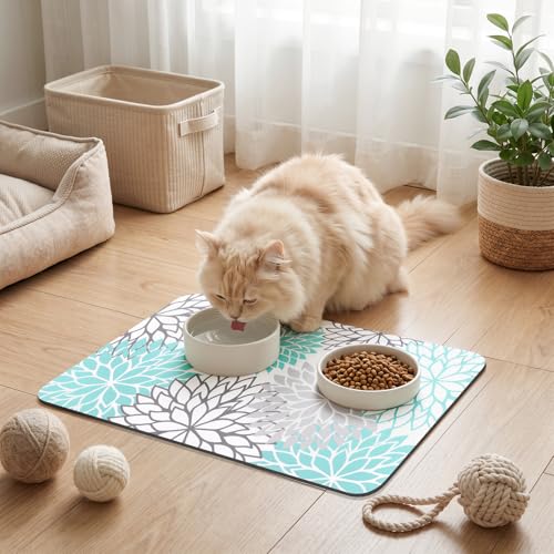 2PCS 16" x 24" Dish Drying Mat & 24" x 5.5" Sink Splash Guard