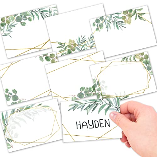 Self Adhesive Name Tags Sticker (56 Count)