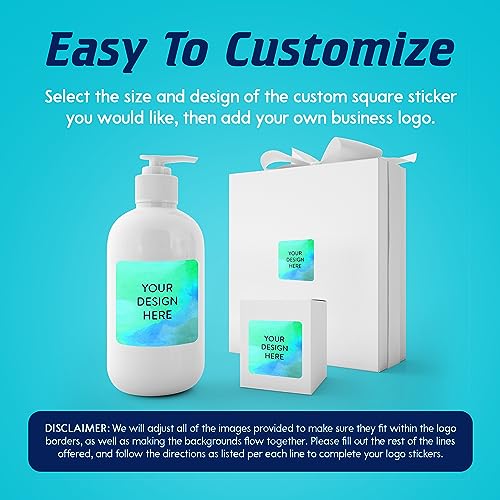 Custom Vinyl Stickers Your Image (100 Count)