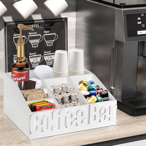 Coffee Bar Organizer for Coffee Bar Accessories