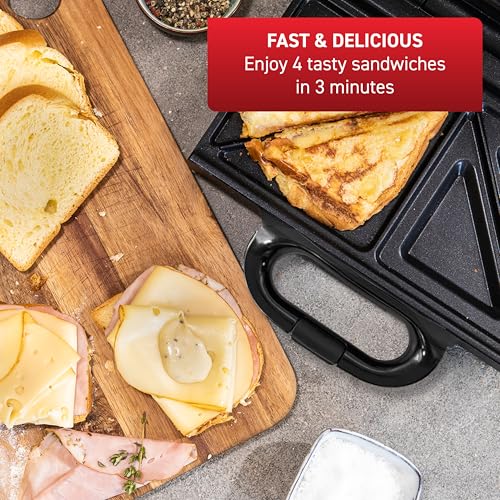 Compact Sandwich Maker and Panini Press