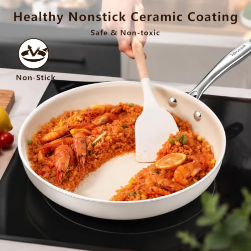 11" Nonstick Ceramic Frying Pan