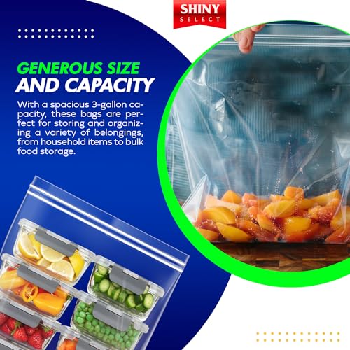 12 Count Double Zipper Jumbo Bags