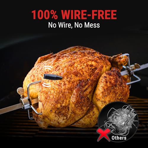 TempSpike 600ft Wireless Meat Thermometer with Upgraded Meat Probe