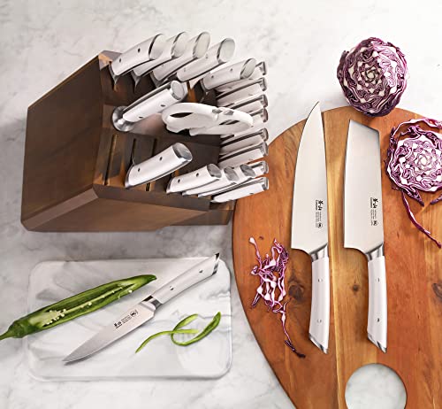 HELENA Series German Steel Forged Knife Block Set