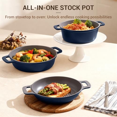 4.5 Qt Non Stick Soup Pot with Lid