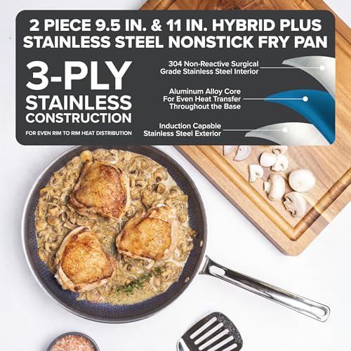3 Ply Non Stick Frying Pans