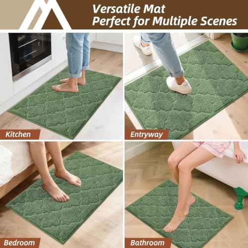 Kitchen Rugs Non Slip Washable 20"x32" (4.444 Sq Ft)