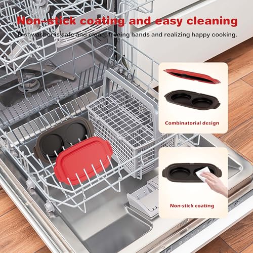 Microwave Egg Cooker & Poacher Maker for 2 Eggs