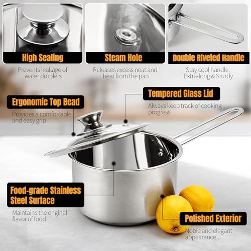 Stainless Steel pots and pans set
