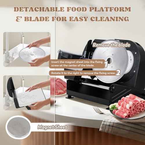 Electric Meat Slicer 220W