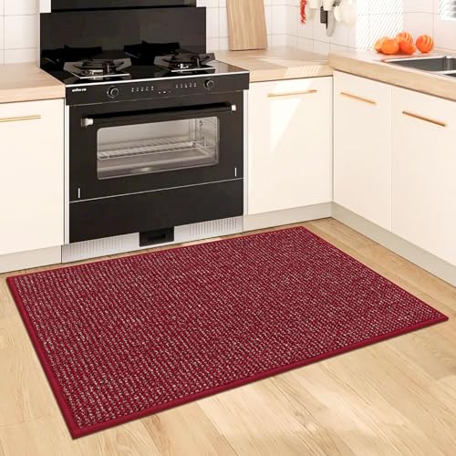 Kitchen Rugs and Mats 2PCS Non (10.67 Sq Ft)