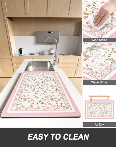 Dish Drying Mat for Kitchen Counter