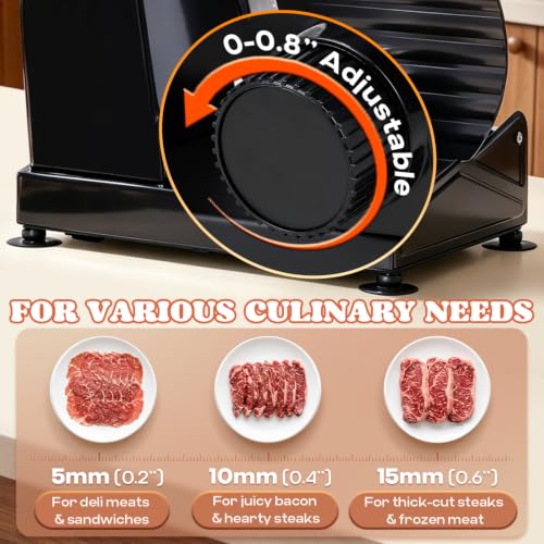 Electric Meat Slicer Deli Slicer 220W