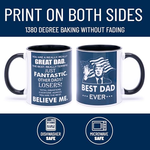 Best Dad Ever Mug 11oz Funny Coffee Mug