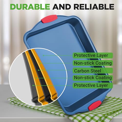 10 Piece Nonstick Bakeware Set (10 Count)