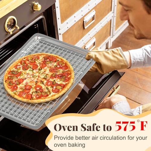 2 PCS Grid Wire Baking Cooling Racks