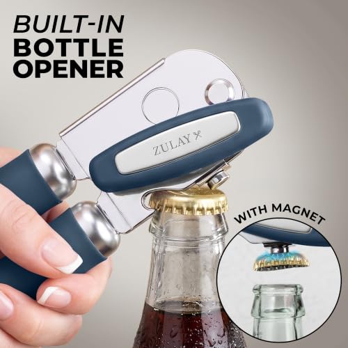 Stainless Steel Swing Open Manual Can Opener Comfortable Grip