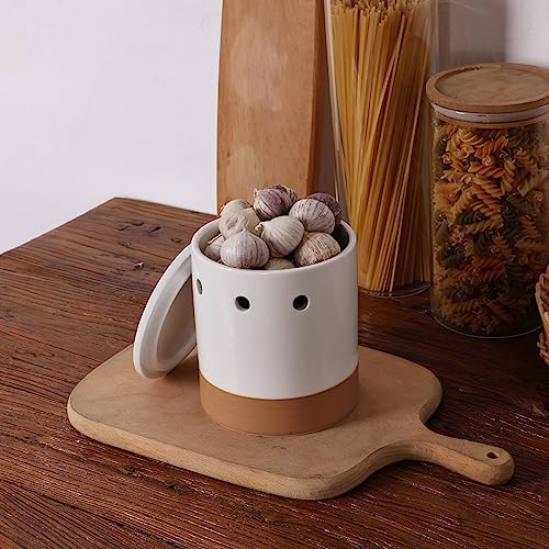 Garlic Keeper with Lid