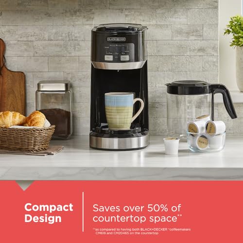 Single Serve & Carafe Coffee Maker