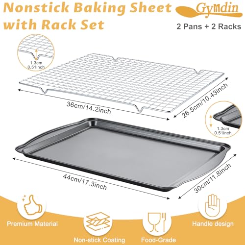 Baking Sheet with Cooling Racks (25 Count)
