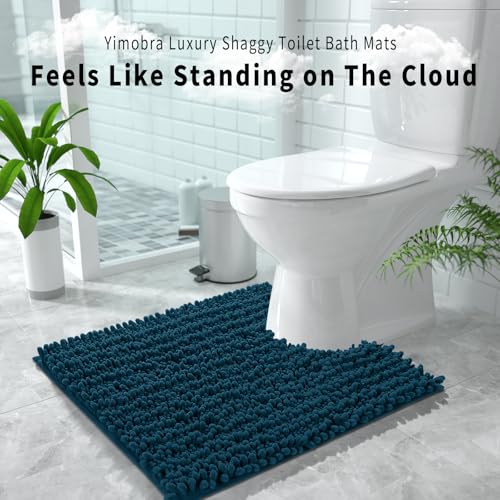 Toilet Rug U Shaped Washable 24x20 Inch