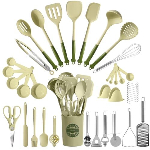 43 PCS Silicone Kitchen Utensils Set (43 Count)