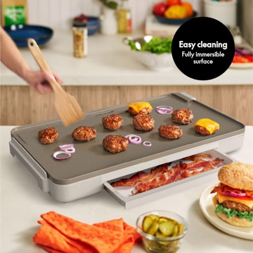 12 x 22 Electric Griddle with Warming Tray
