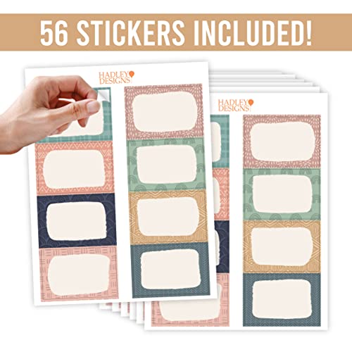 Self Adhesive Name Tags Sticker (56 Count)