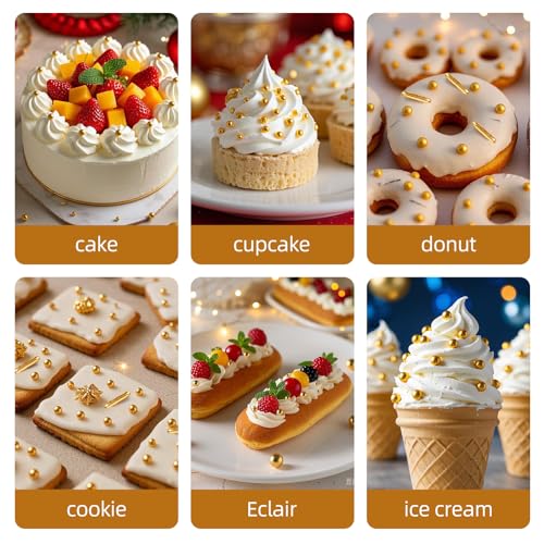 Gold Pearl Sprinkles (4.58 Ounce)