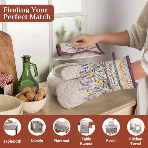 Maison d'Hermine Oven Gloves 100% Cotton Oven Mitt
