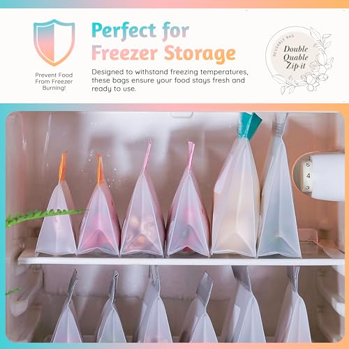 Reusable Food Storage Bags (10 Count)
