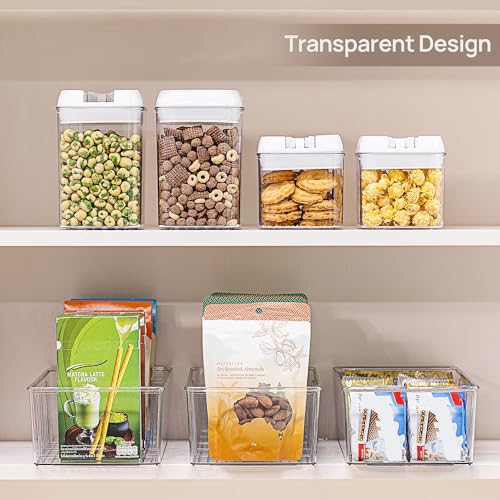 8 Pack Food Storage Organizer Bins (8 Count)