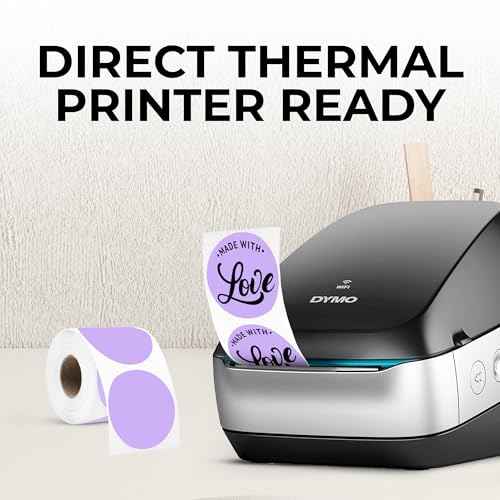 Purple Thermal Labels (300 Count)