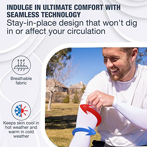 Cooling Arm Sleeves for Men & Women
