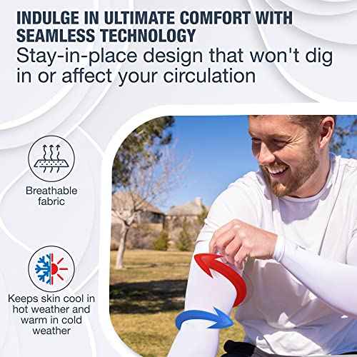 Cooling Arm Sleeves for Men & Women