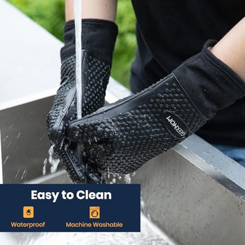 BBQ Gloves Heat Resistant (2 Count)