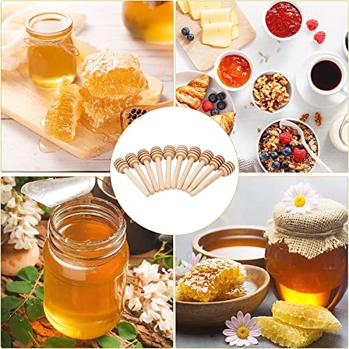 50Pcs 6 Inch Honey Dipper Sticks