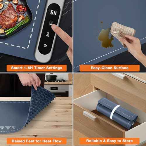 Extra Long Warming Mat for Food