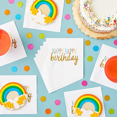 Happy Birthday Napkins (100 Count)