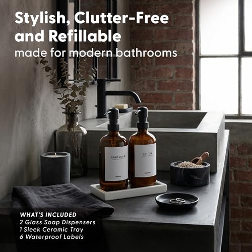 Bathroom Soap Dispenser Set (2 Count)