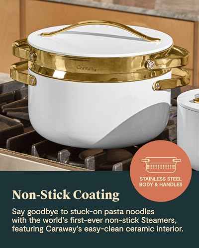 Small and Large Steamer Set with Handles (2 Count)