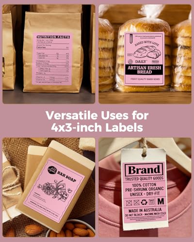 4x3 Thermal Labels (500 Count)