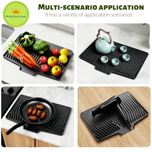 Silicone Dish Drying Mat for Kitchen Counter