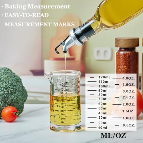 Ackers 4 Oz Glass Measuring Cup (2 Count)