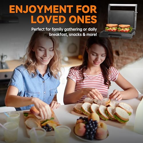Mini Panini Press Electric Griddle