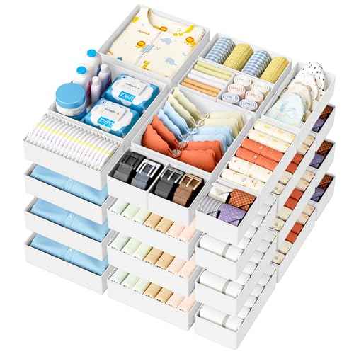 Drawer Organizer Clothes 20 Pack (20 Count)