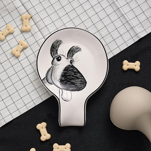 Doodle Pawtrait Spoon Rest for Stove Top