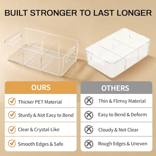 4 Pack Pantry Organizers and Storage (4 Count)