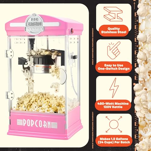 Popcorn Big Bambino 4oz Popcorn Machine